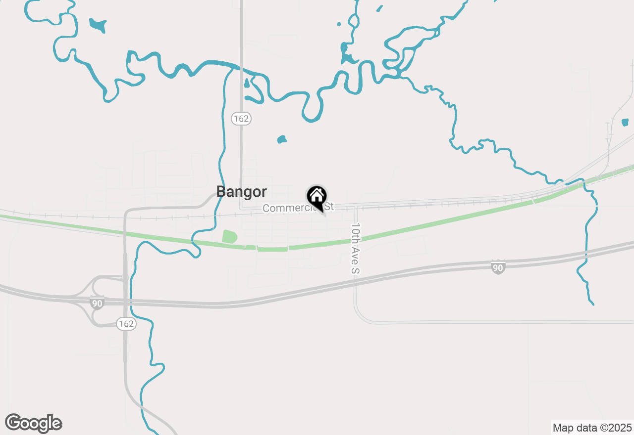Map of 1211 Bangor St, Bangor, WI 54614