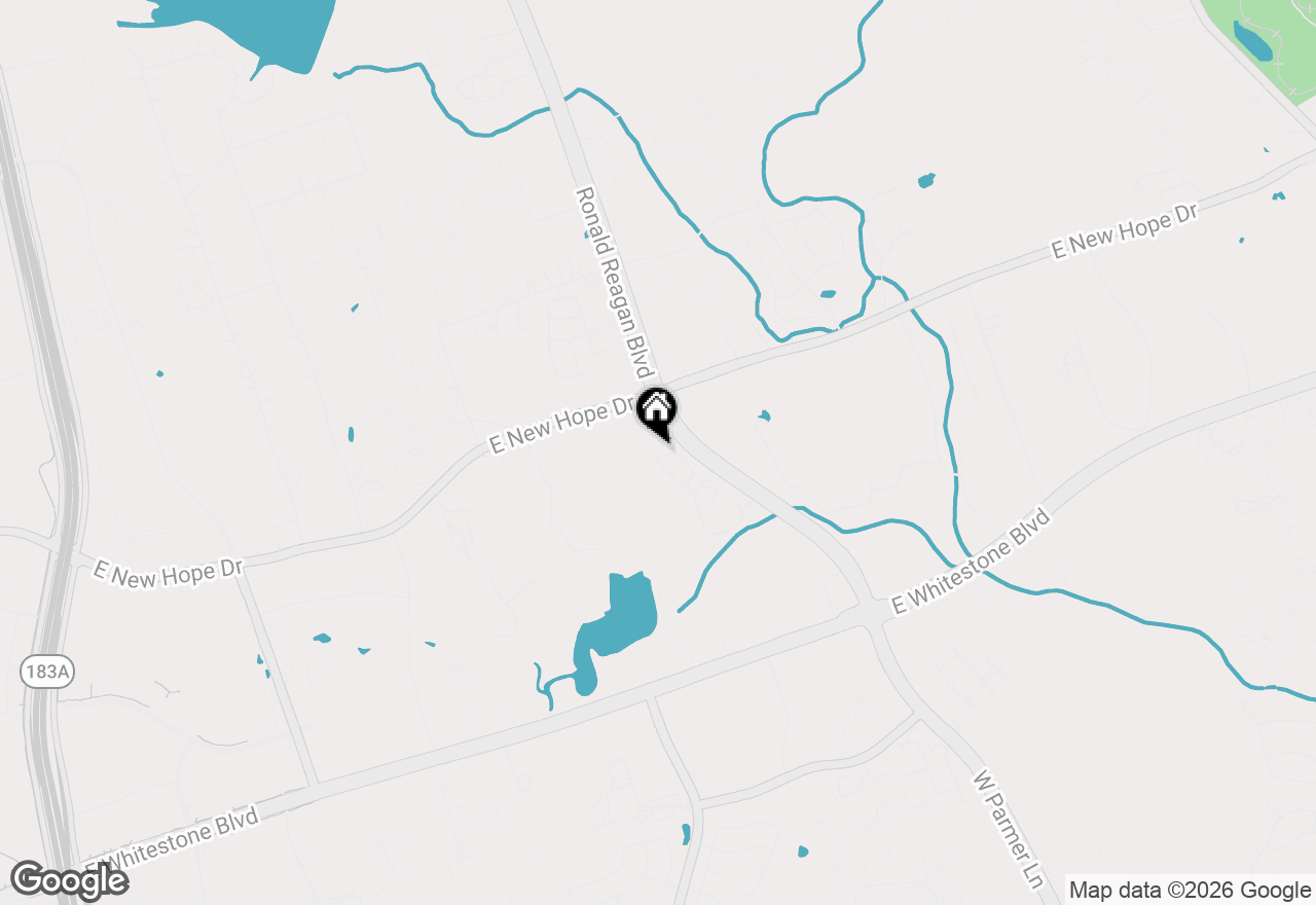 Map of 13701 Ronald W Reagan Blvd #68, Cedar Park, TX 78613