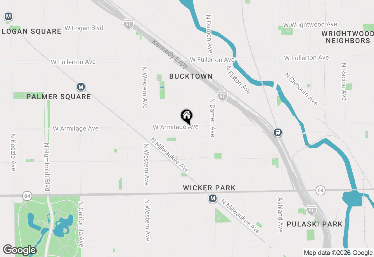 Map of 2135 W Armitage Avenue, Chicago, IL 60647