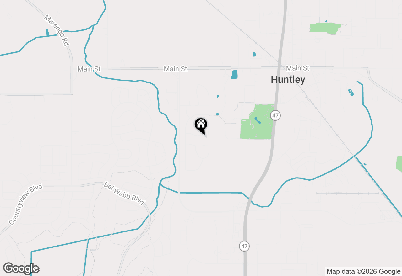 Map of 12455 Carver Lane, Huntley, IL 60142
