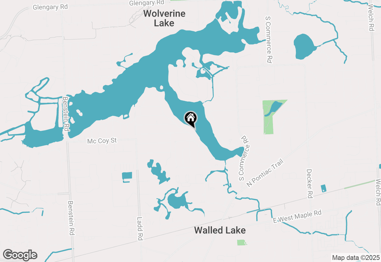 Map of 600 Wolverine Drive, Walled Lake, MI 48390