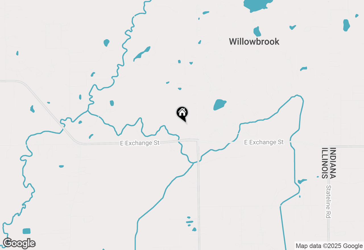 Map of 24964 S Klemme Road, Crete, IL 60417
