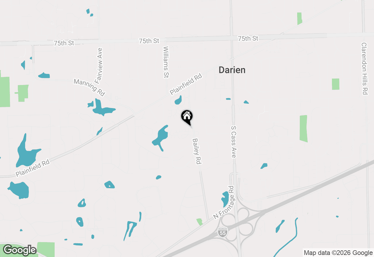 Map of 8026 Barrymore Drive #37-2, Darien, IL 60561