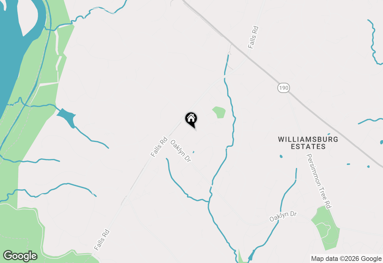 Map of 9421 Thrush Lane, Potomac, MD 20854