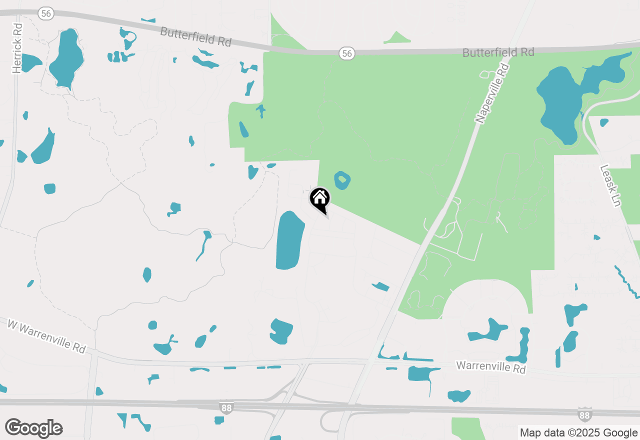 Map of 2412 Lucent Lane, Naperville, IL 60563