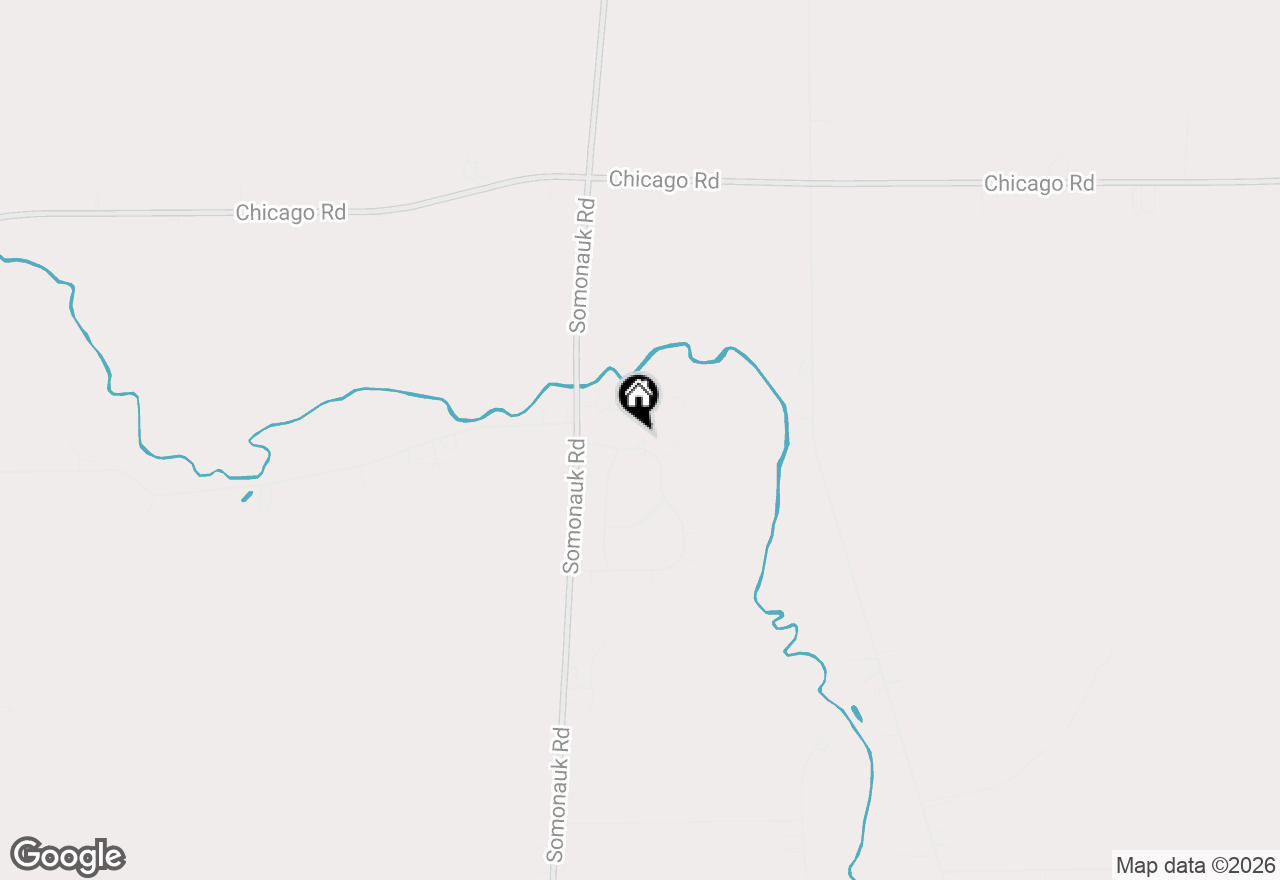 Map of 15617 Memory Lane, Sandwich, IL 60548