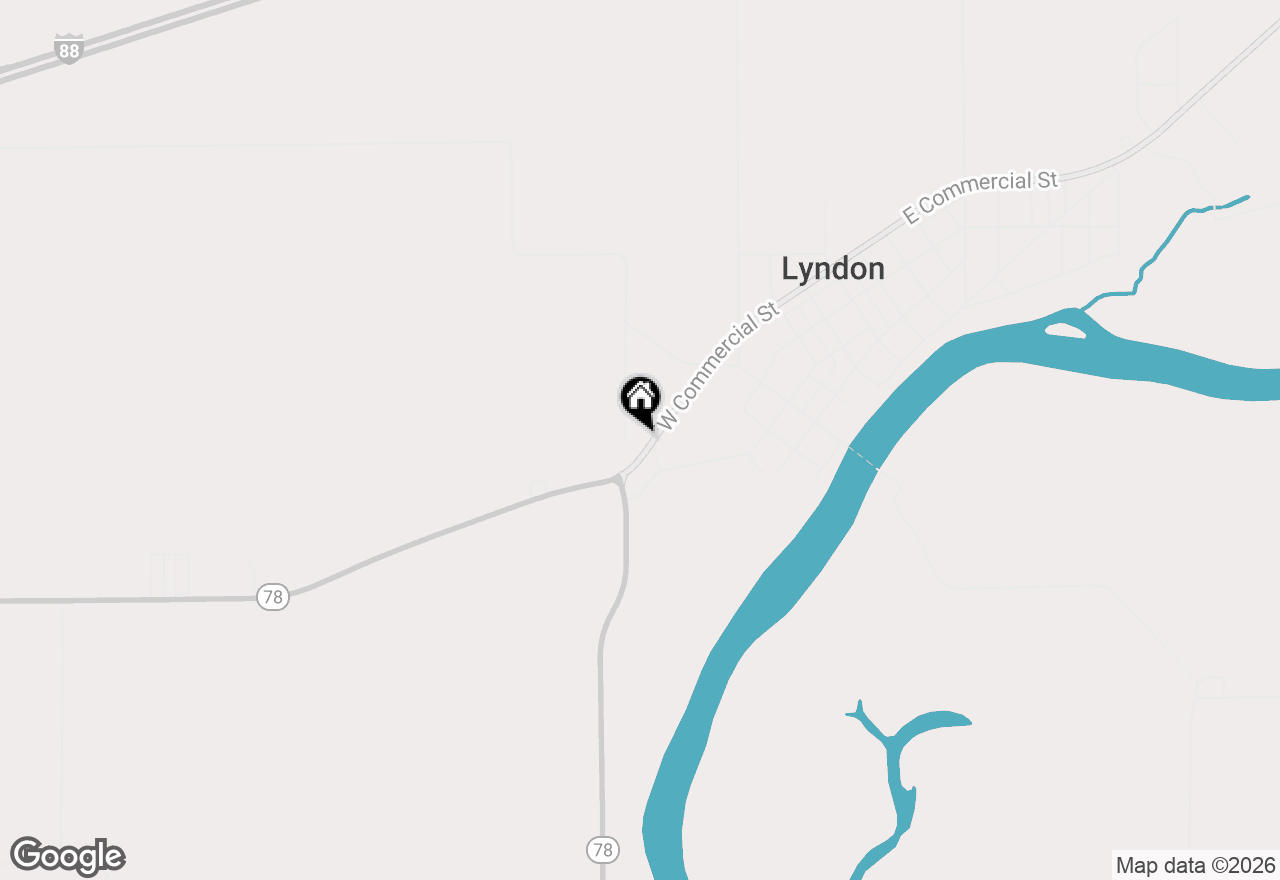 Map of 705 W Commercial Street, Lyndon, IL 61261