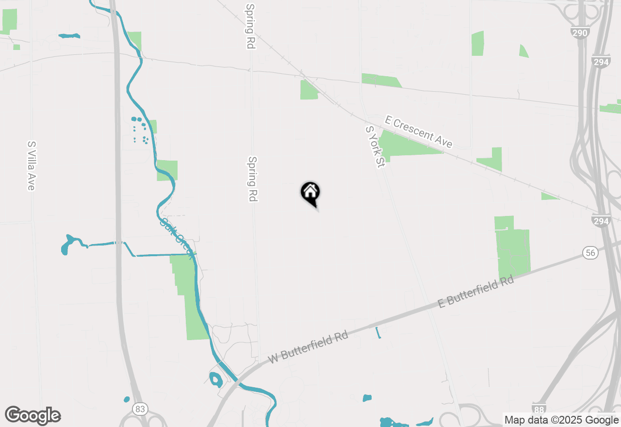 Map of 757 S Prospect Avenue, Elmhurst, IL 60126