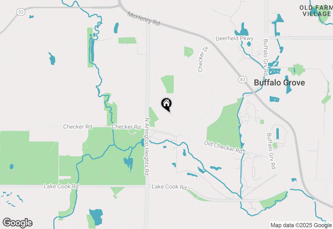 Map of 481 Burnt Ember Lane, Buffalo Grove, IL 60089