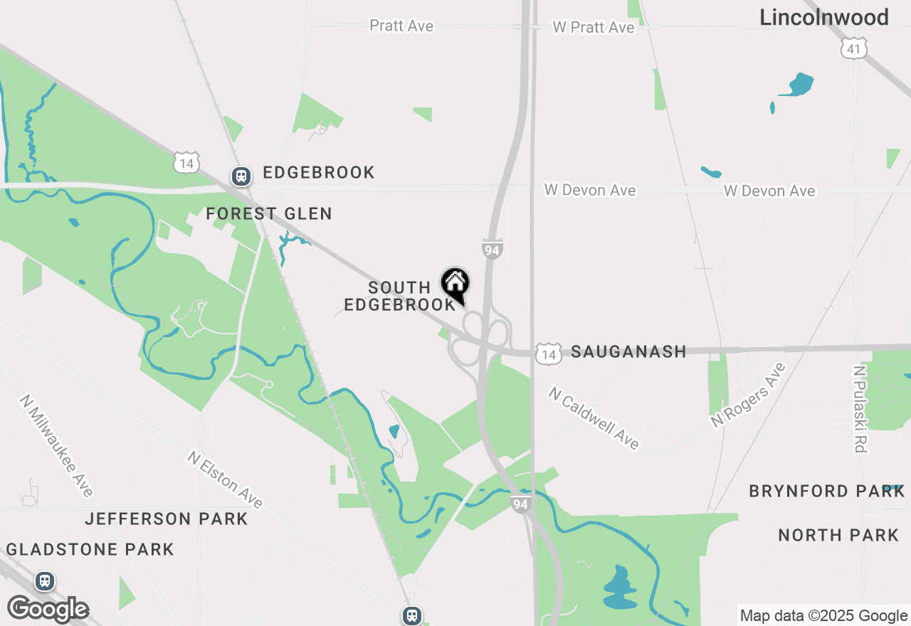 Map of 6020 N Landers Avenue, Chicago, IL 60646