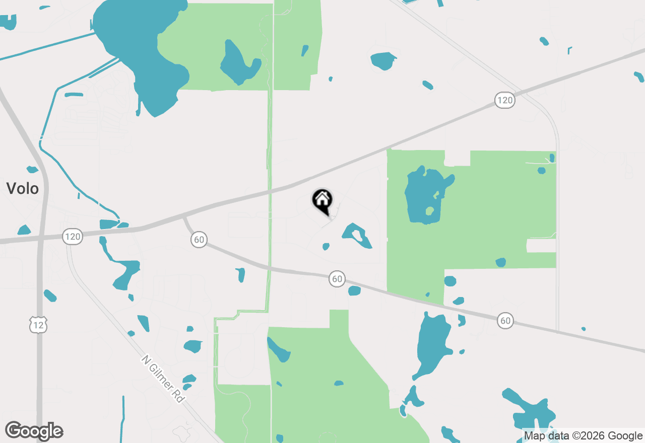 Map of 327 Shelbourne Road, Volo, IL 60073