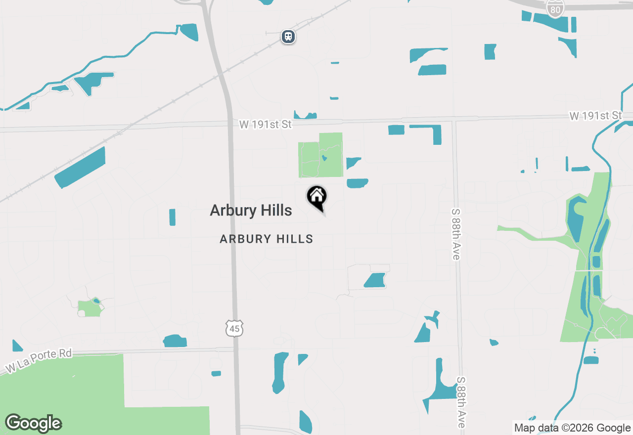 Map of 9260 Elm Avenue, Mokena, IL 60448