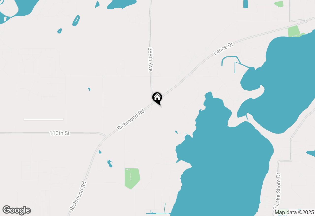 Map of 1400 Richmond Rd #LT6, Twin Lakes, WI 53181