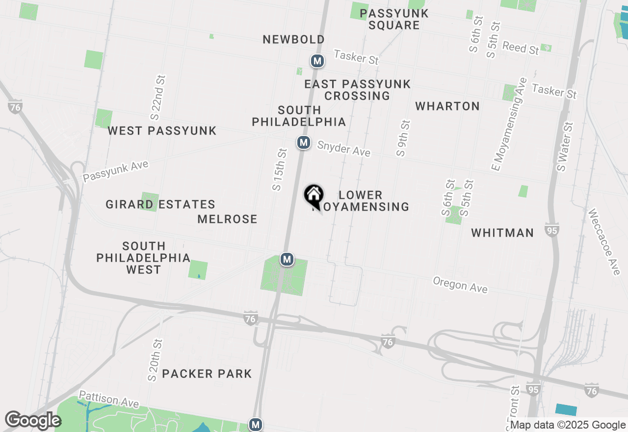 Map of 2440 S 13th Street, Philadelphia, PA 19148