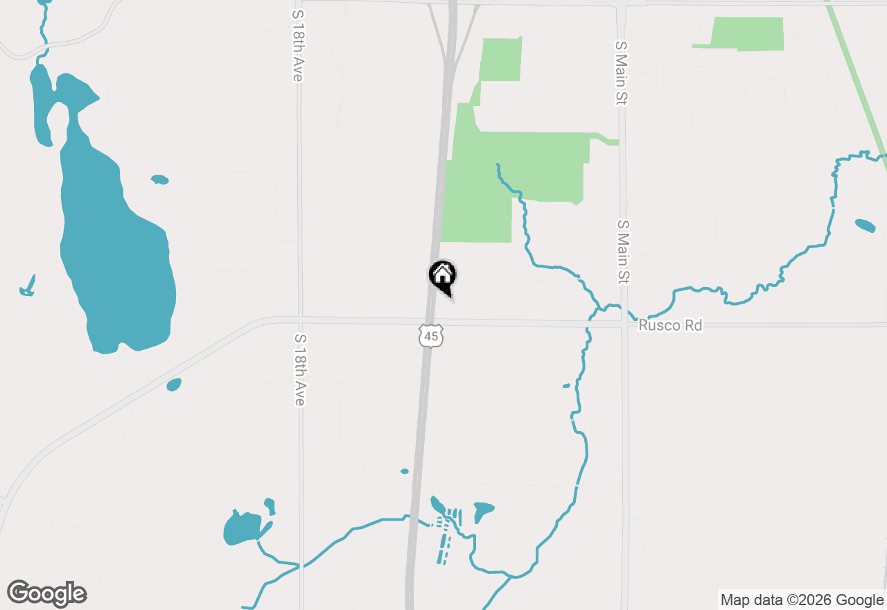 Map of Lt1 County Highway Nn, West Bend, WI 53095