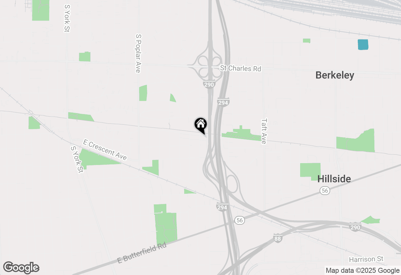 Map of 482 E Vallette Street, Elmhurst, IL 60126