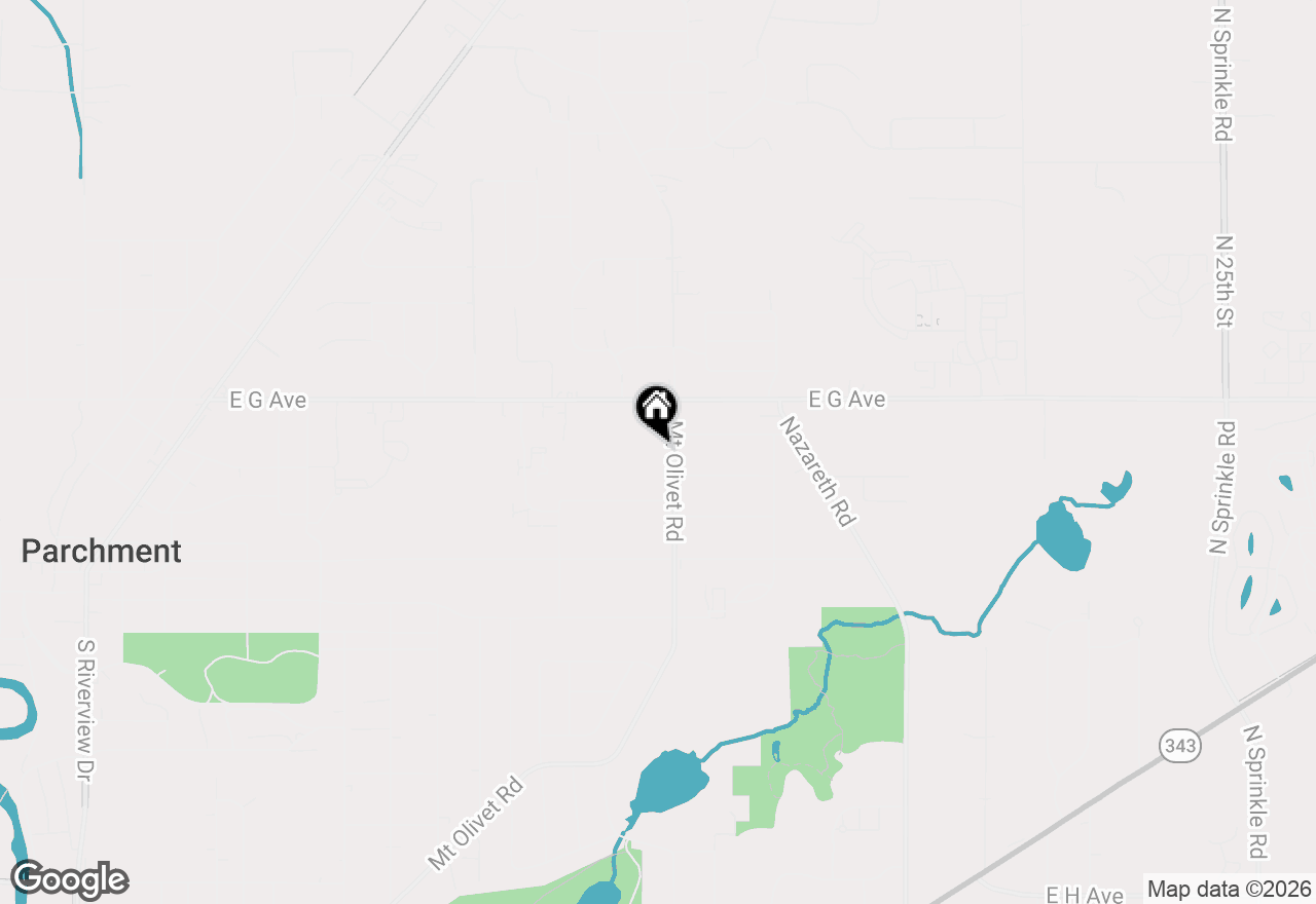 Map of 4123 Mount Olivet Road, Kalamazoo, MI 49004