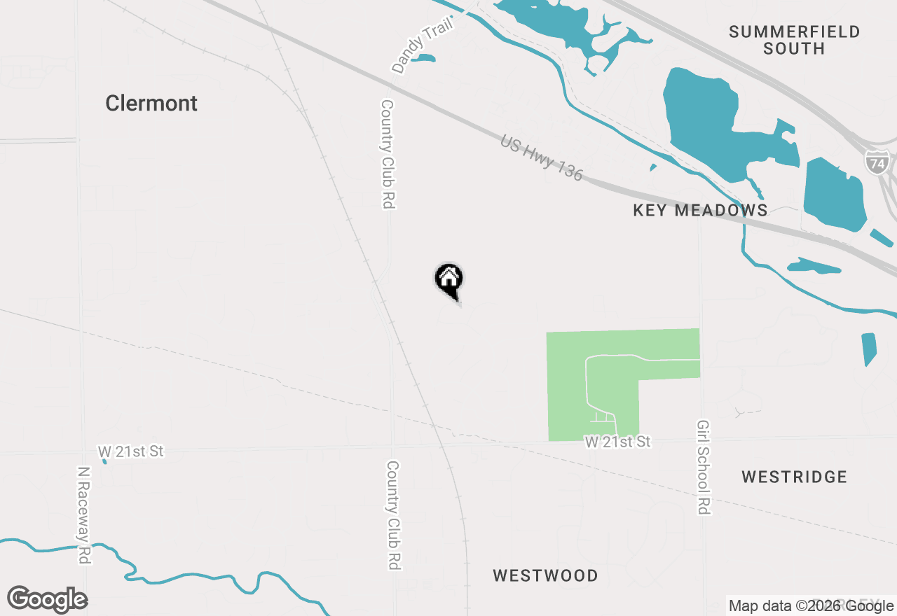 Map of 8117 Winterset Circle, Indianapolis, IN 46214
