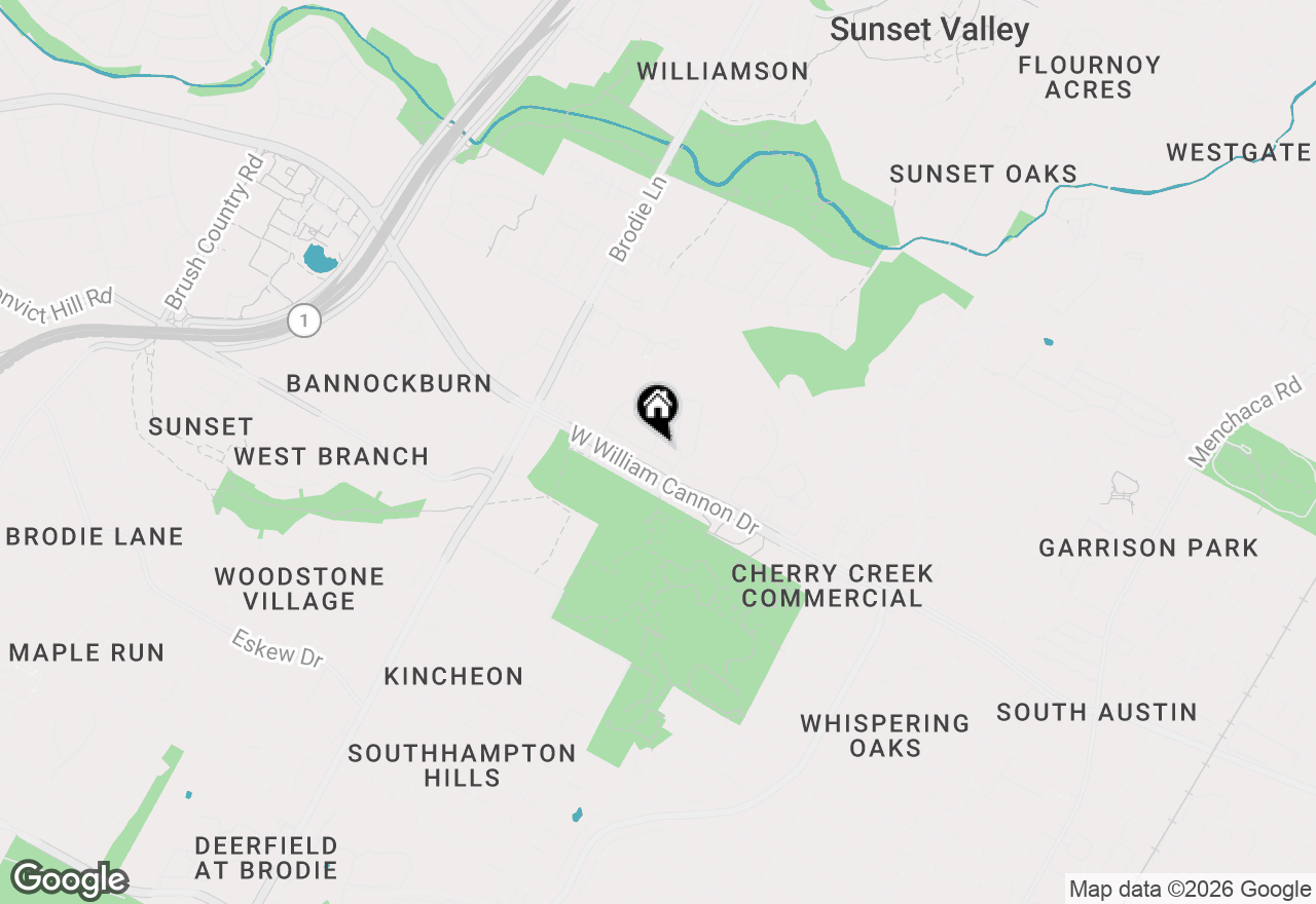 Map of 6815 Side Saddle St, Austin, TX 78745
