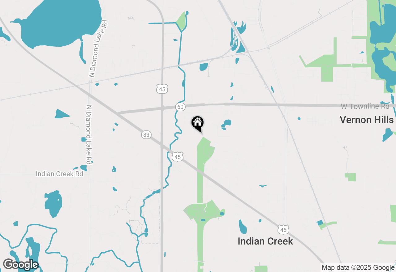 Map of 563 Yosemite Way, Mundelein, IL 60060