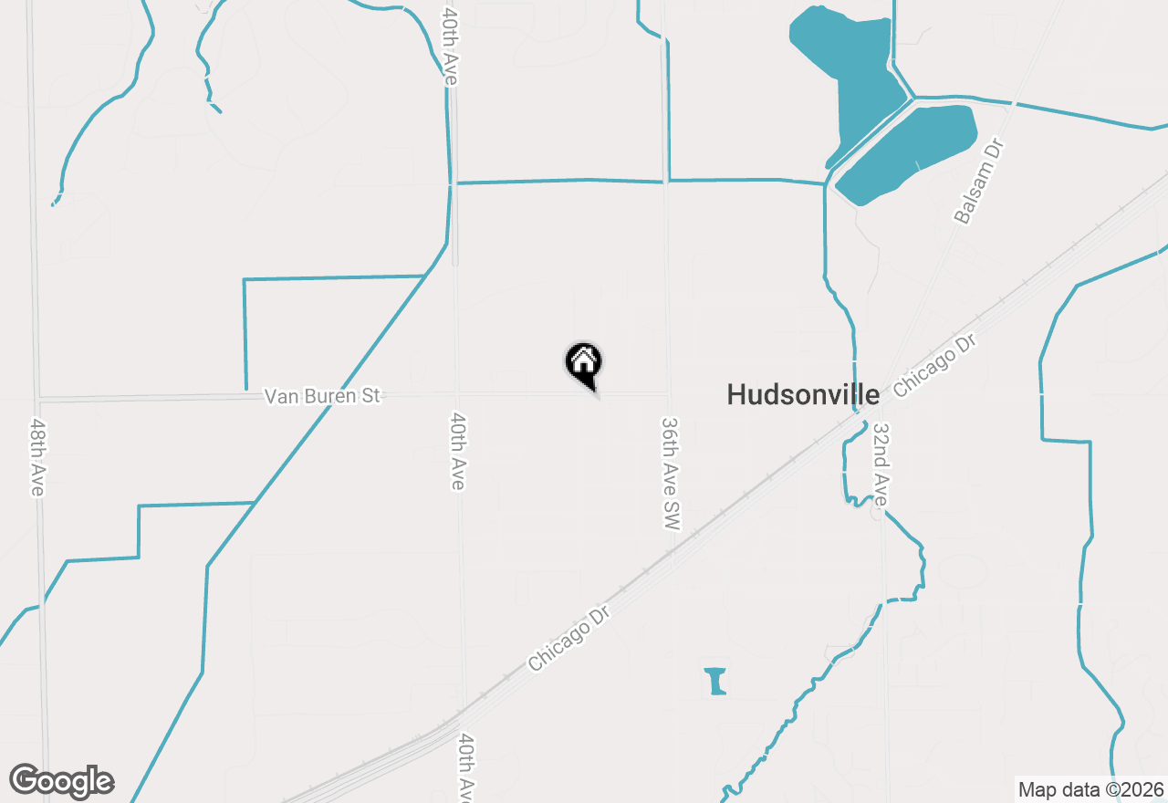 Map of 5588 Park Avenue, Hudsonville, MI 49426
