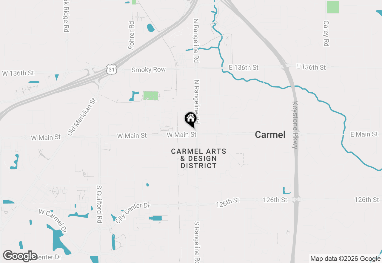 Map of 30 W Main Street #3D, Carmel, IN 46032