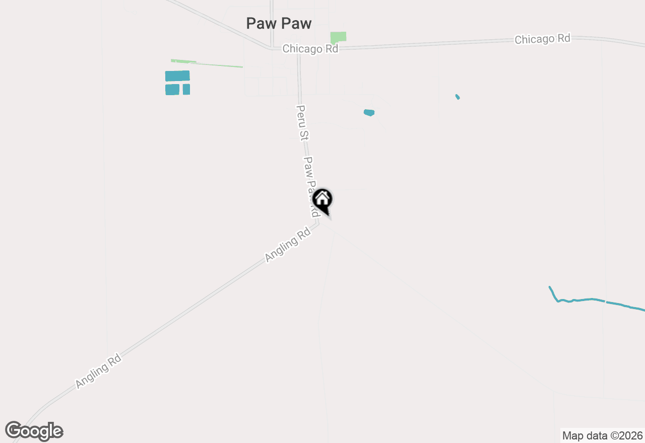 Map of 652 Paw Paw Road, Paw Paw, IL 61353