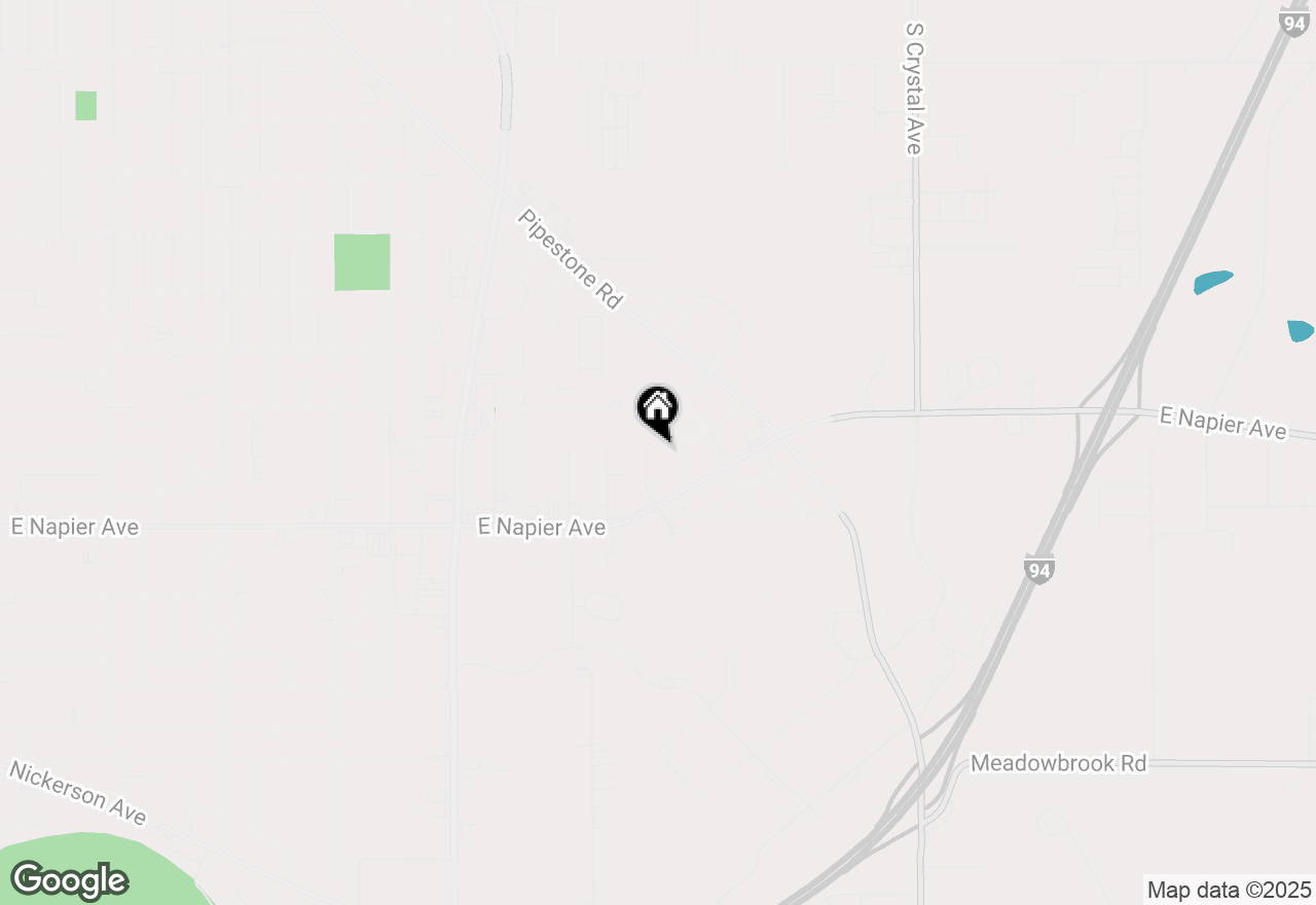 Map of 1585 Leeds Avenue, Benton Harbor, MI 49022