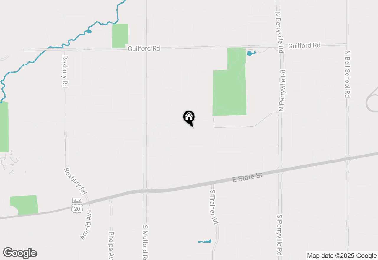 Map of 6377 Garrett Lane, Rockford, IL 61107