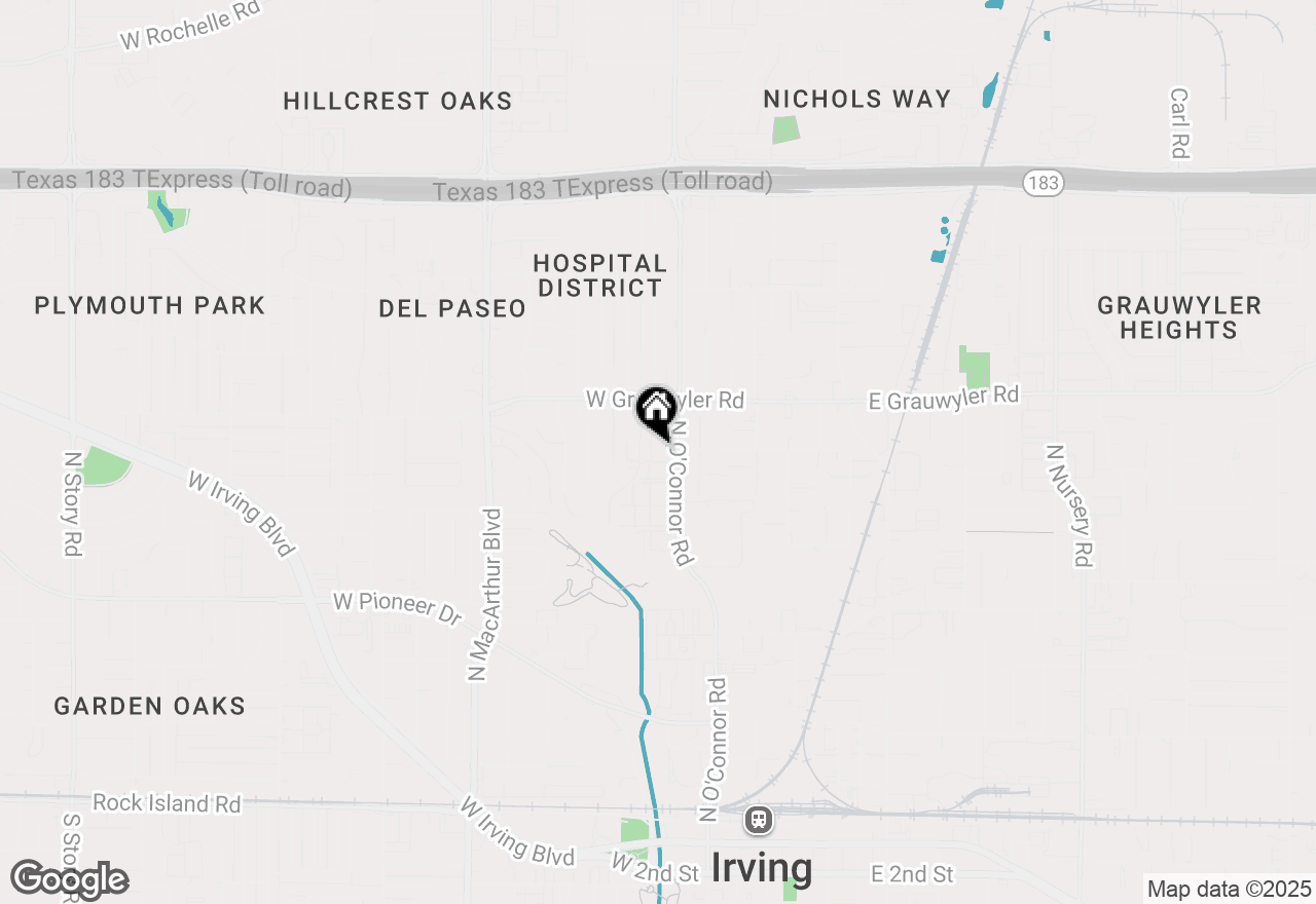 Map of 1000 Maykus Court, Irving, TX 75061