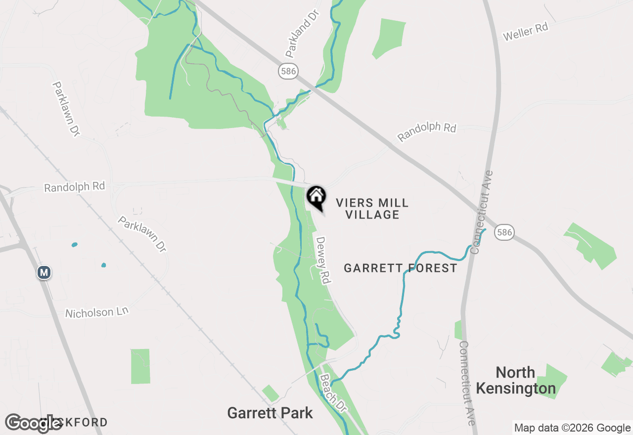 Map of 11905 Dewey Road, Silver Spring, MD 20906