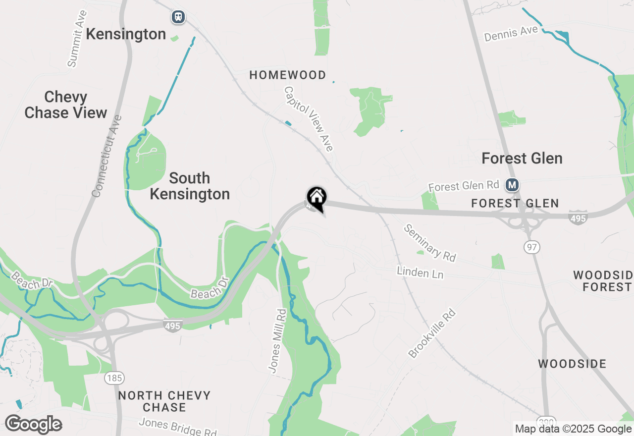 Map of 2908 Newcastle Avenue, Silver Spring, MD 20910