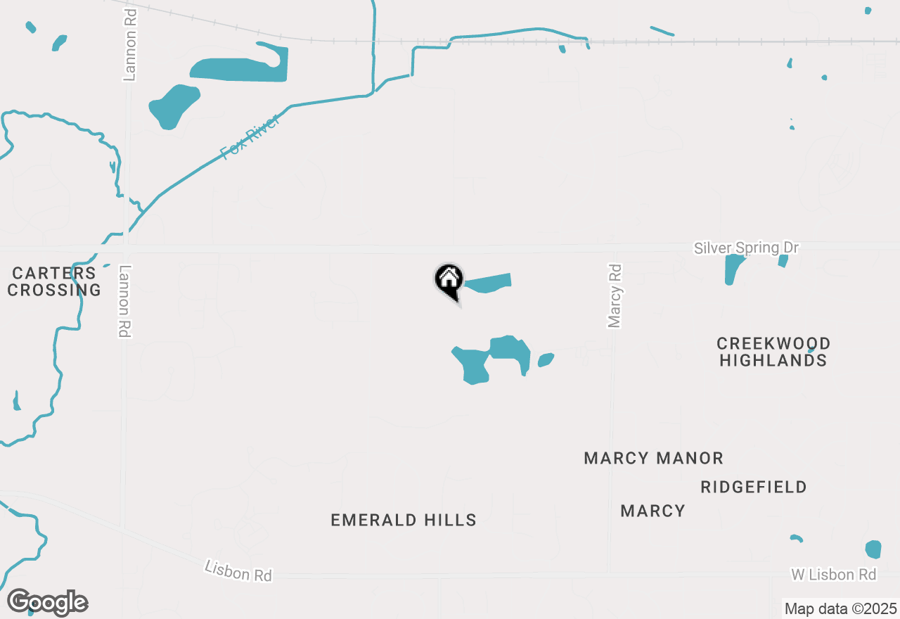 Map of N51W18970 Quietwood Dr #LT3, Menomonee Falls, WI 53051