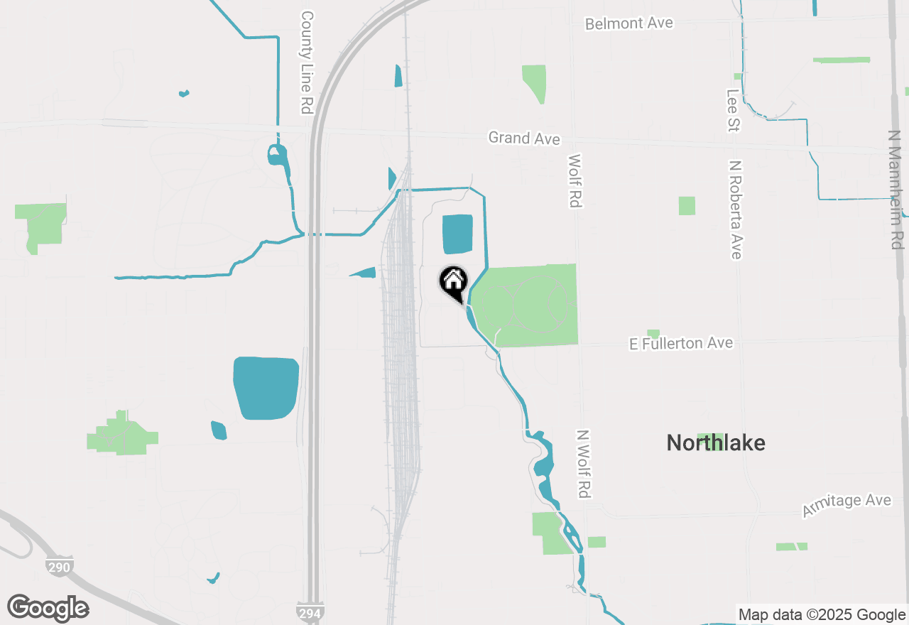 Map of 38 King Arthur Court #14, Northlake, IL 60164