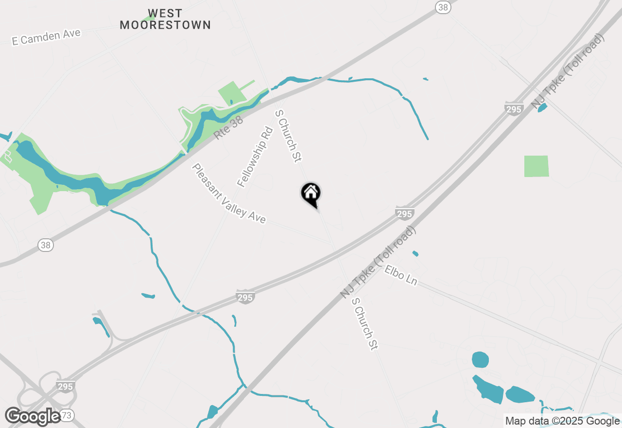 Map of 660 S Church Street, Mount Laurel, NJ 08054