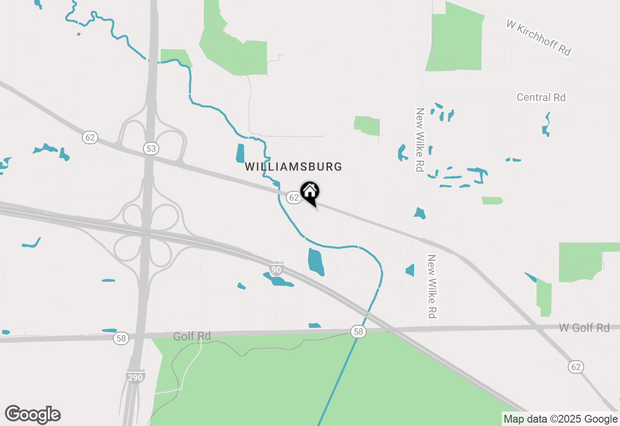 Map of 5100 Carriageway Drive #308, Rolling Meadows, IL 60008