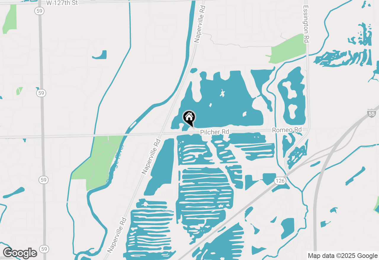 Map of 23118 Lacroix Lane, Plainfield, IL 60544