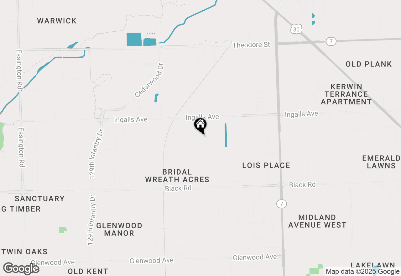 Map of 1017 Lilac Lane, Joliet, IL 60435