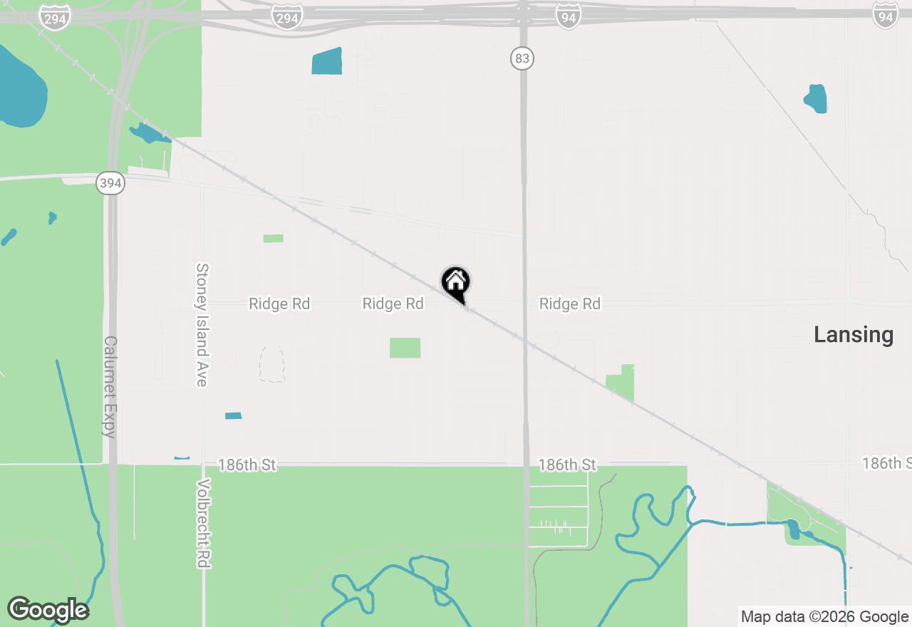 Map of 2278 182nd Place, Lansing, IL 60438