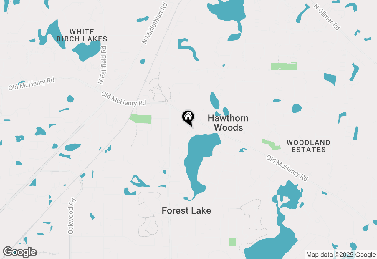 Map of 24266 N Forest Drive, Lake Zurich, IL 60047