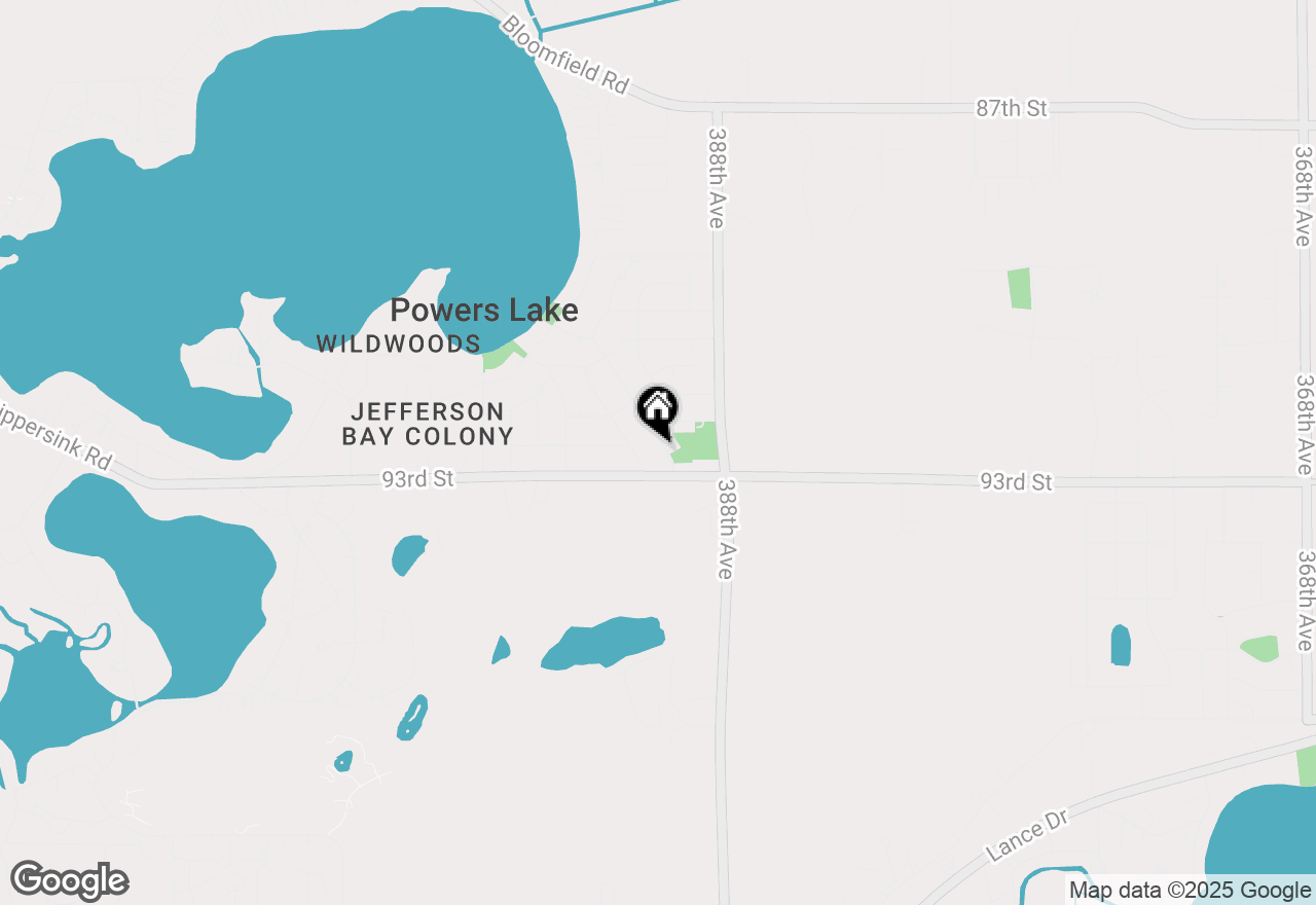 Map of 9244 391st Ave, Genoa City, WI 53128