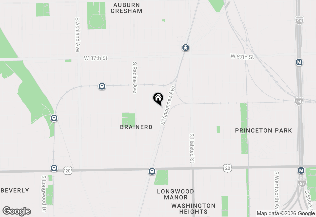 Map of 9043 S Carpenter Street, Chicago, IL 60620