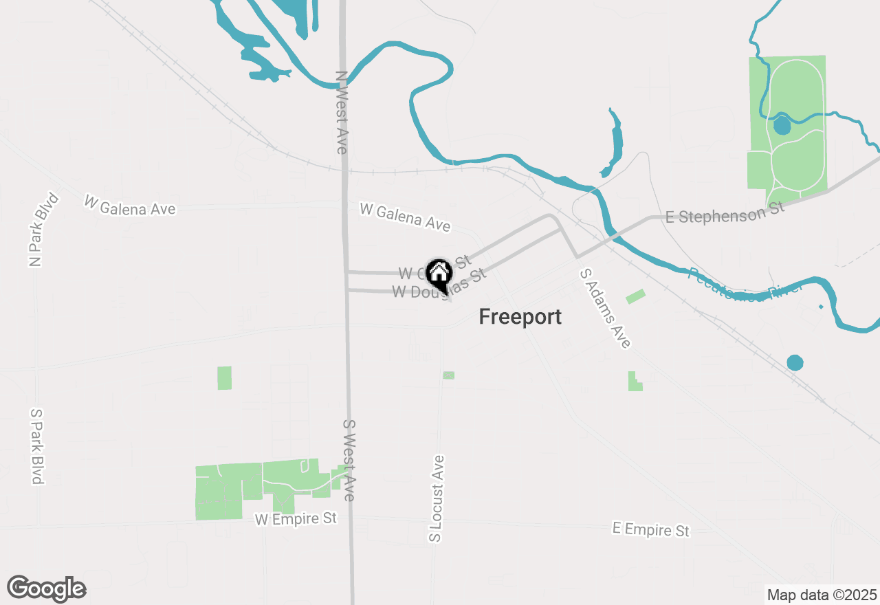 Map of 441 W Exchange Street #303, Freeport, IL 61032