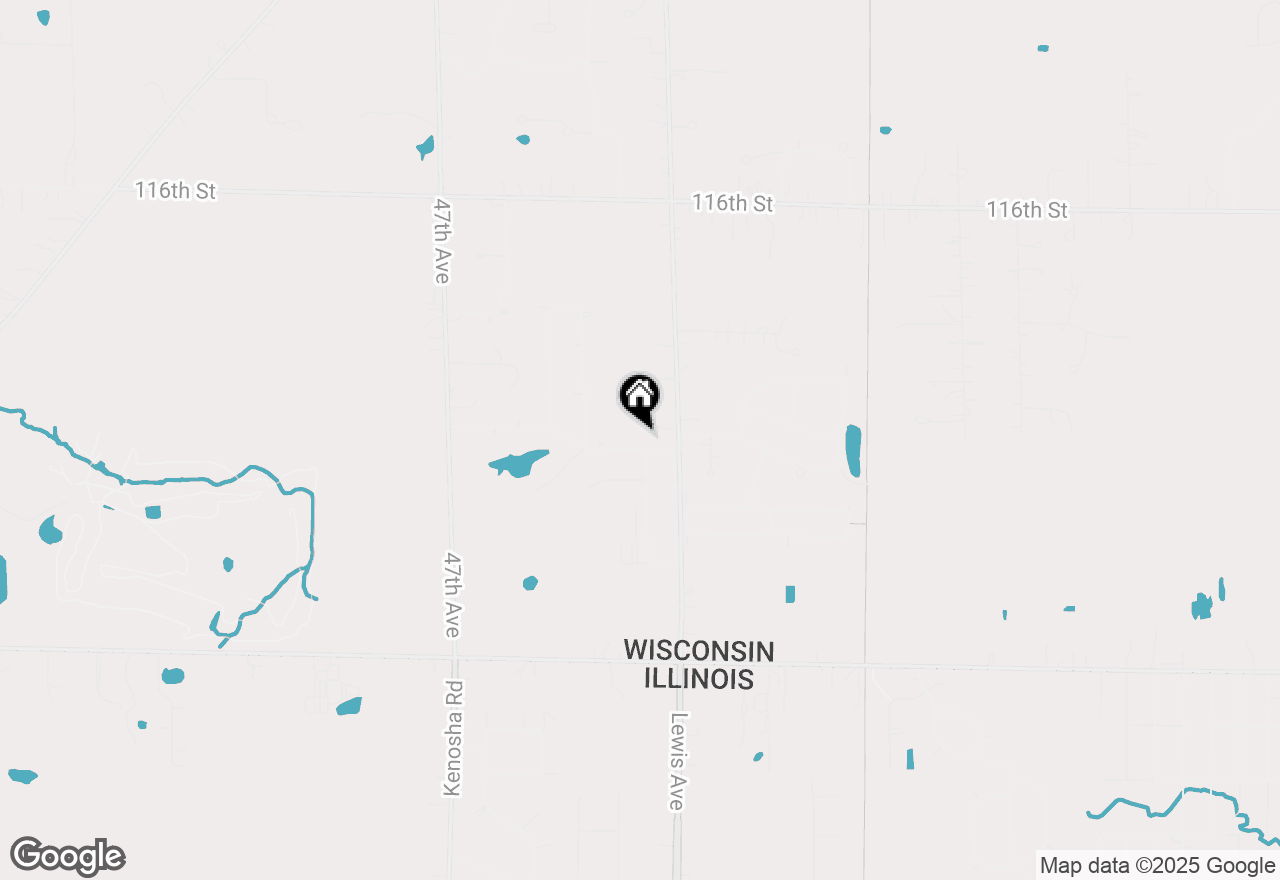 Map of 4104 122nd St, Pleasant Prairie, WI 53158