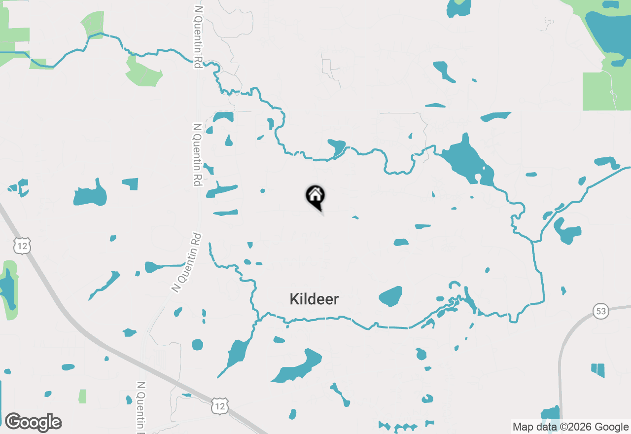 Map of 21231 W Brandon Road, Kildeer, IL 60047