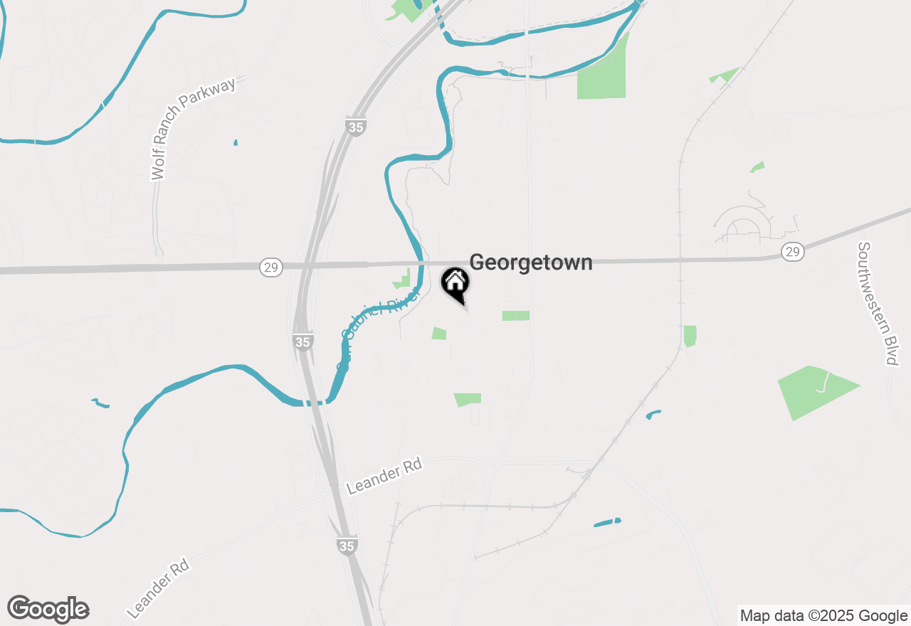 Map of 608B W 15th St, Georgetown, TX 78626