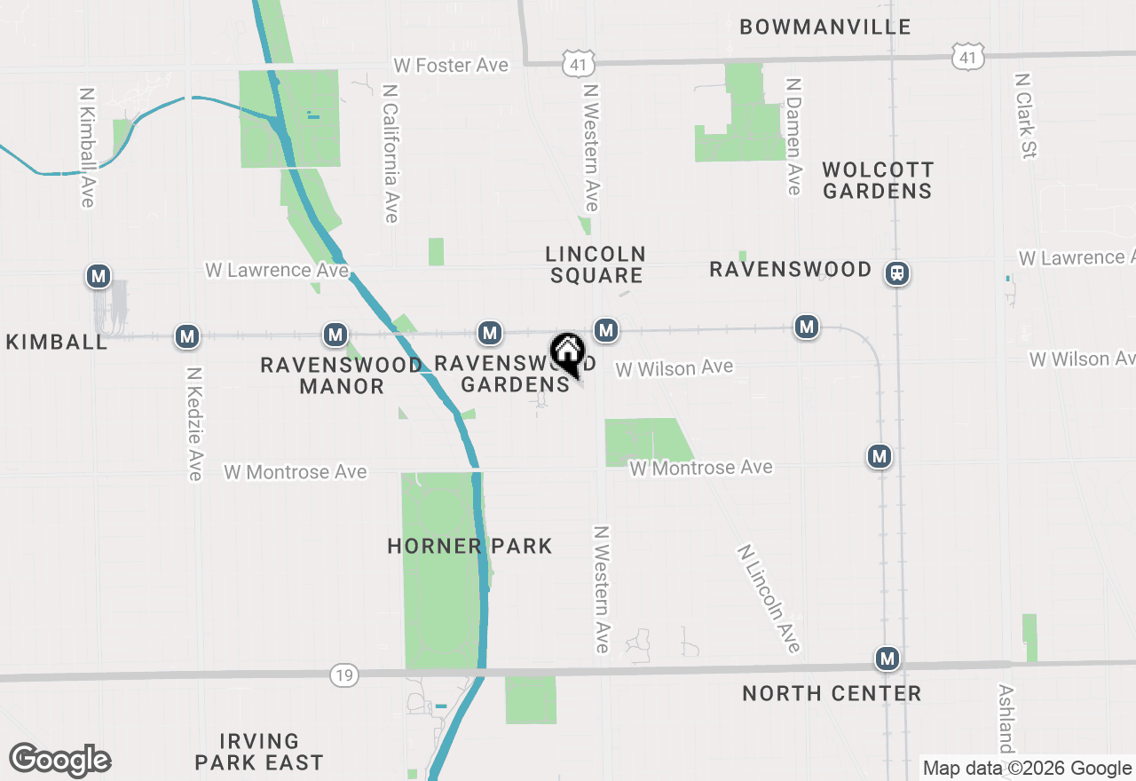 Map of 4534 N Artesian Avenue, Chicago, IL 60625