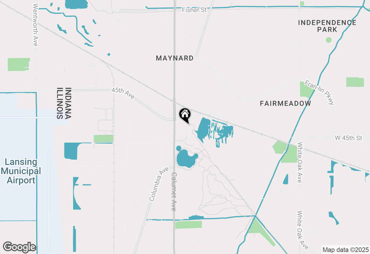 Map of 9610 N Centennial Drive #307, Munster, IN 46321