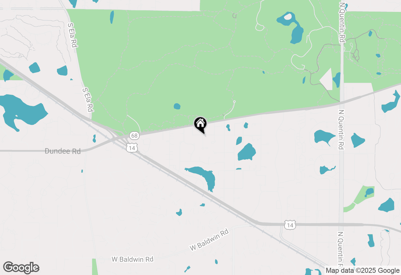 Map of 1580 W North Street, Palatine, IL 60067