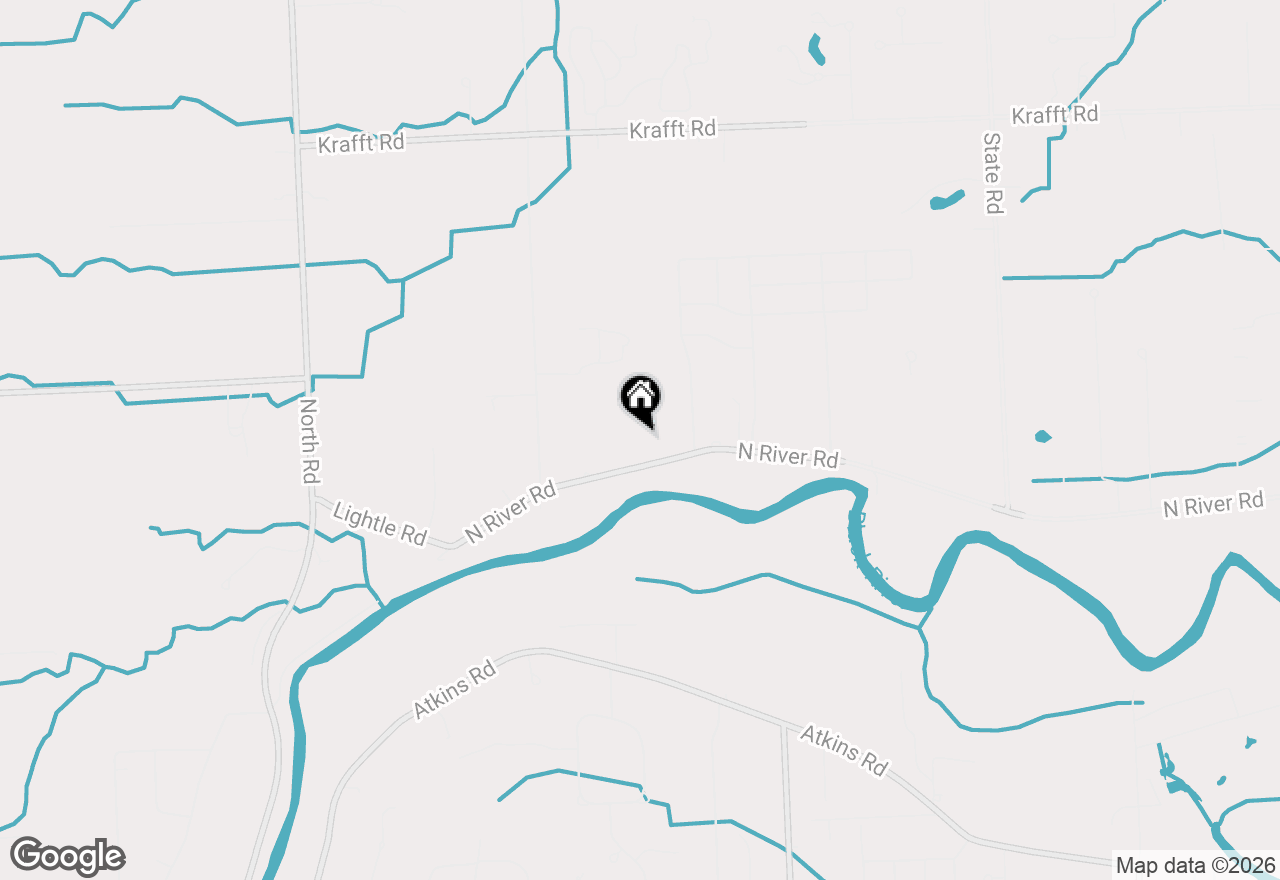 Map of 4404 N River Road, Fort Gratiot, MI 48059